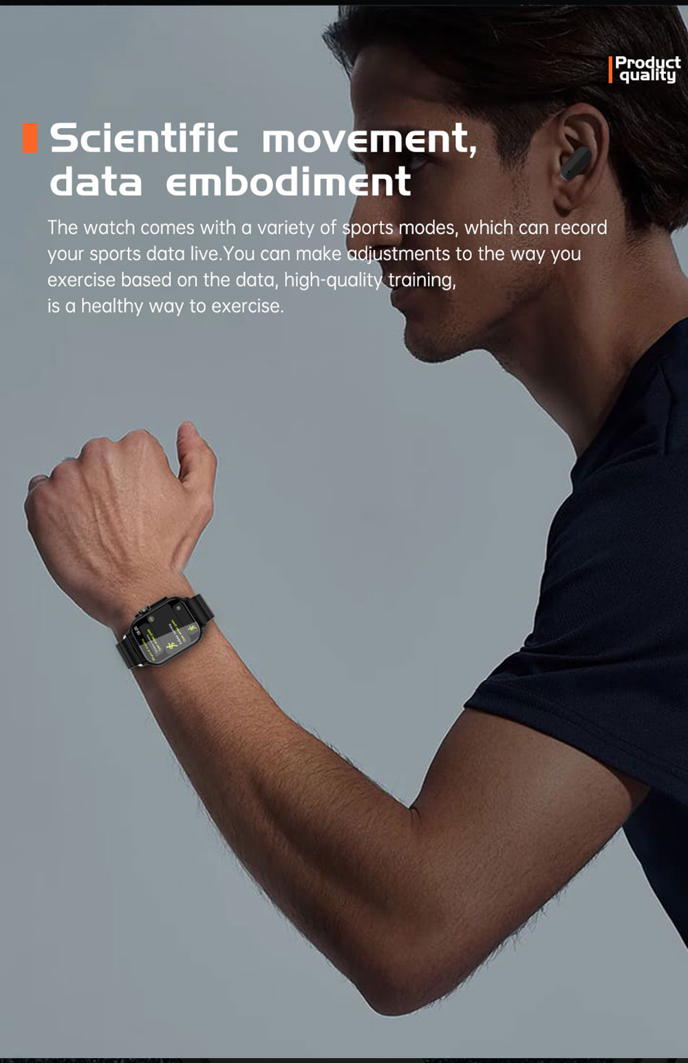 Hepu - 2-in-1 Smart Watch Trendy zone