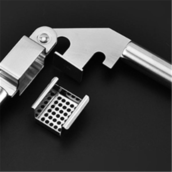 Multi-function cutting garlic stainless steel garlic press