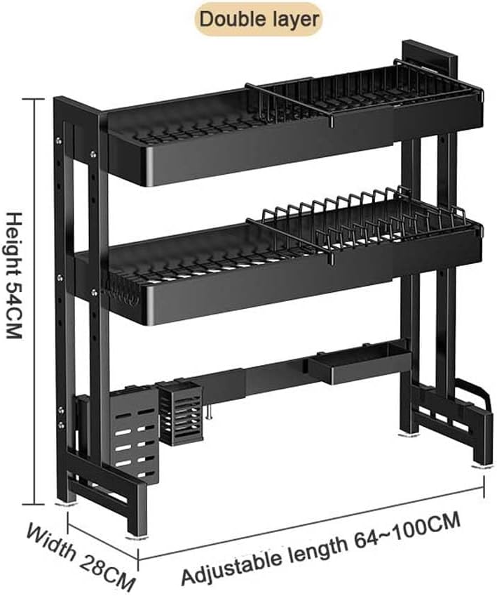 ANUMITRA Over‑Sink Dish Drying Stand
