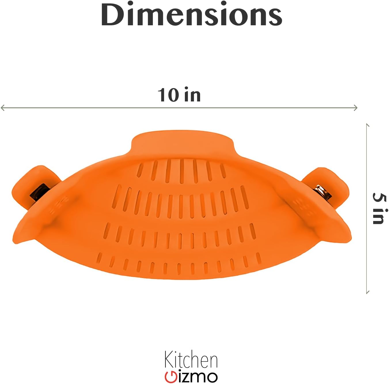 Flexible Snap Strainer for Kitchen Use