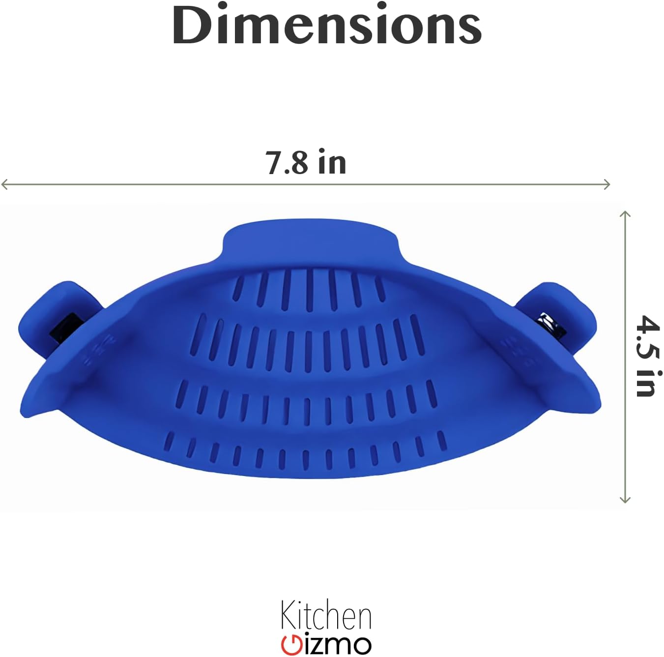 Flexible Snap Strainer for Kitchen Use