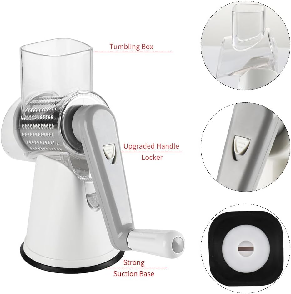 Multi-Purpose Rotary Grater Tool
