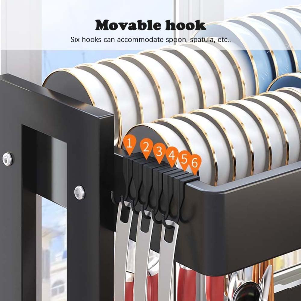 ANUMITRA Over‑Sink Dish Drying Stand