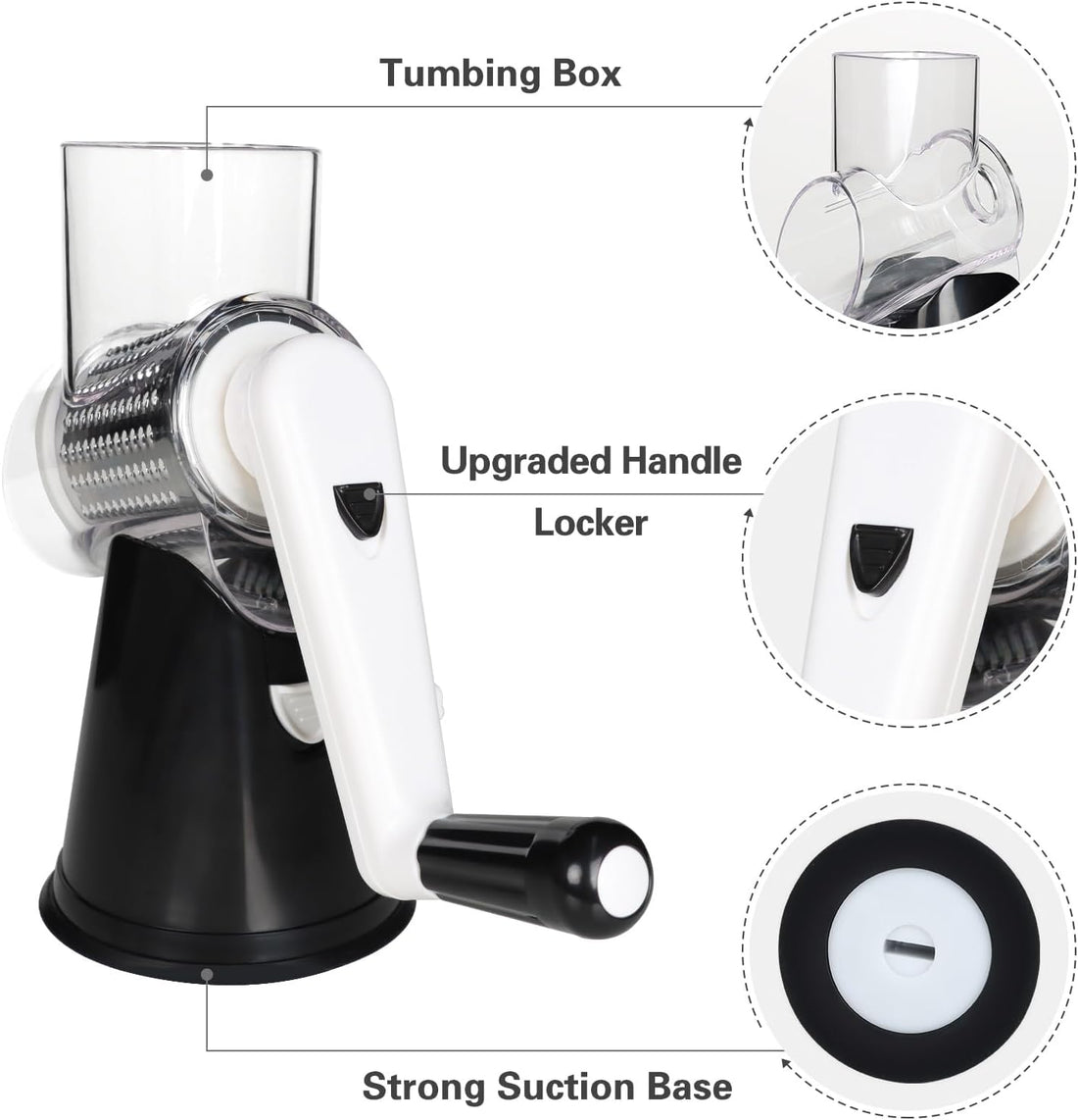 Multi-Purpose Rotary Grater Tool