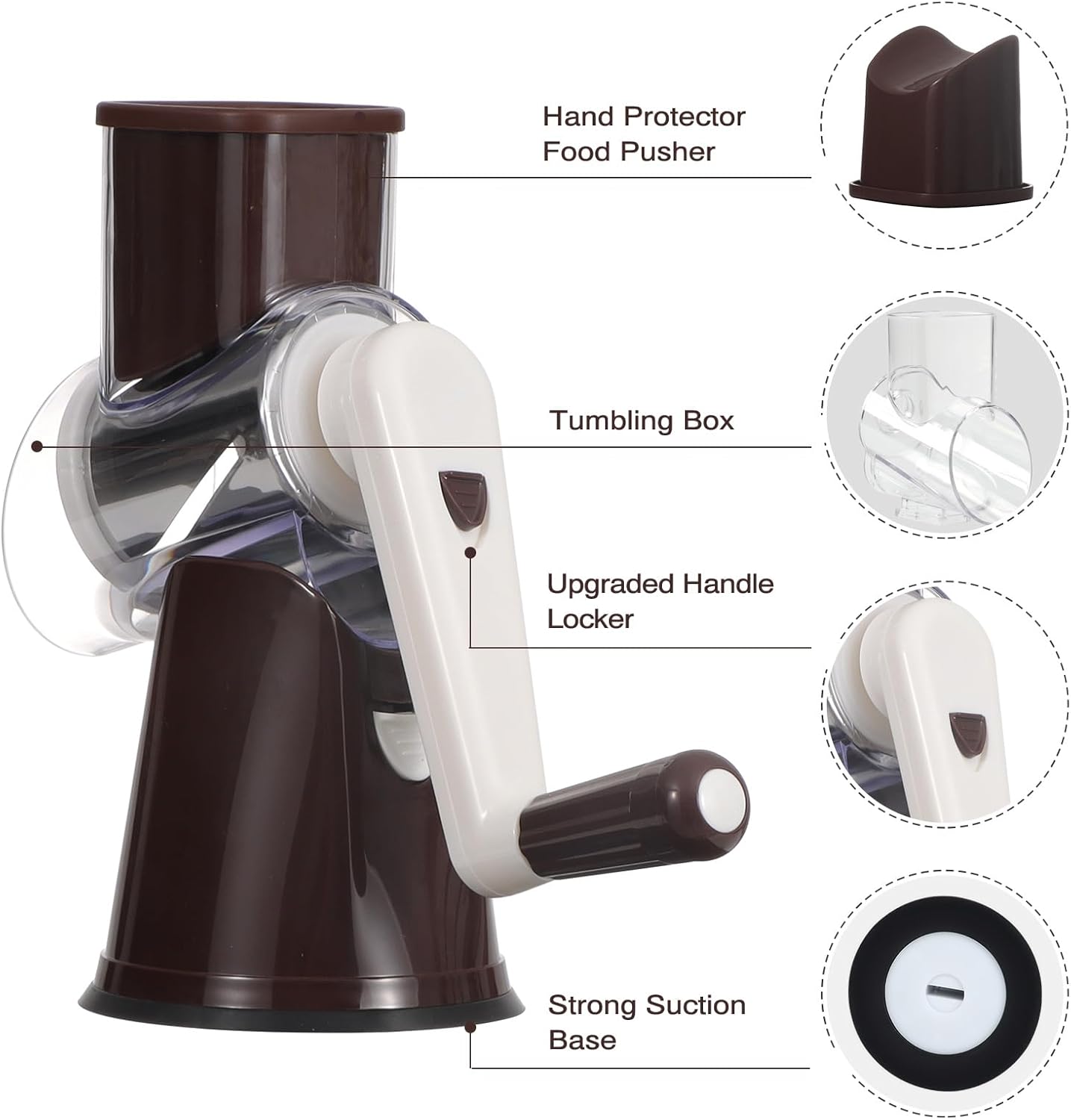 Multi-Purpose Rotary Grater Tool