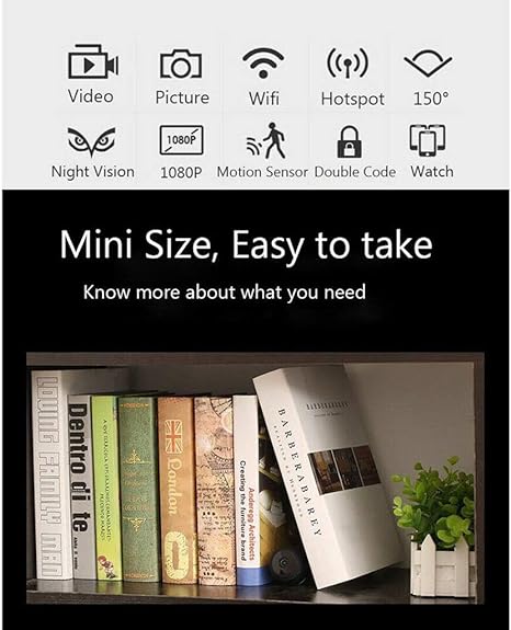A9 Mini Wireless Security Camera Adeeba's Collection