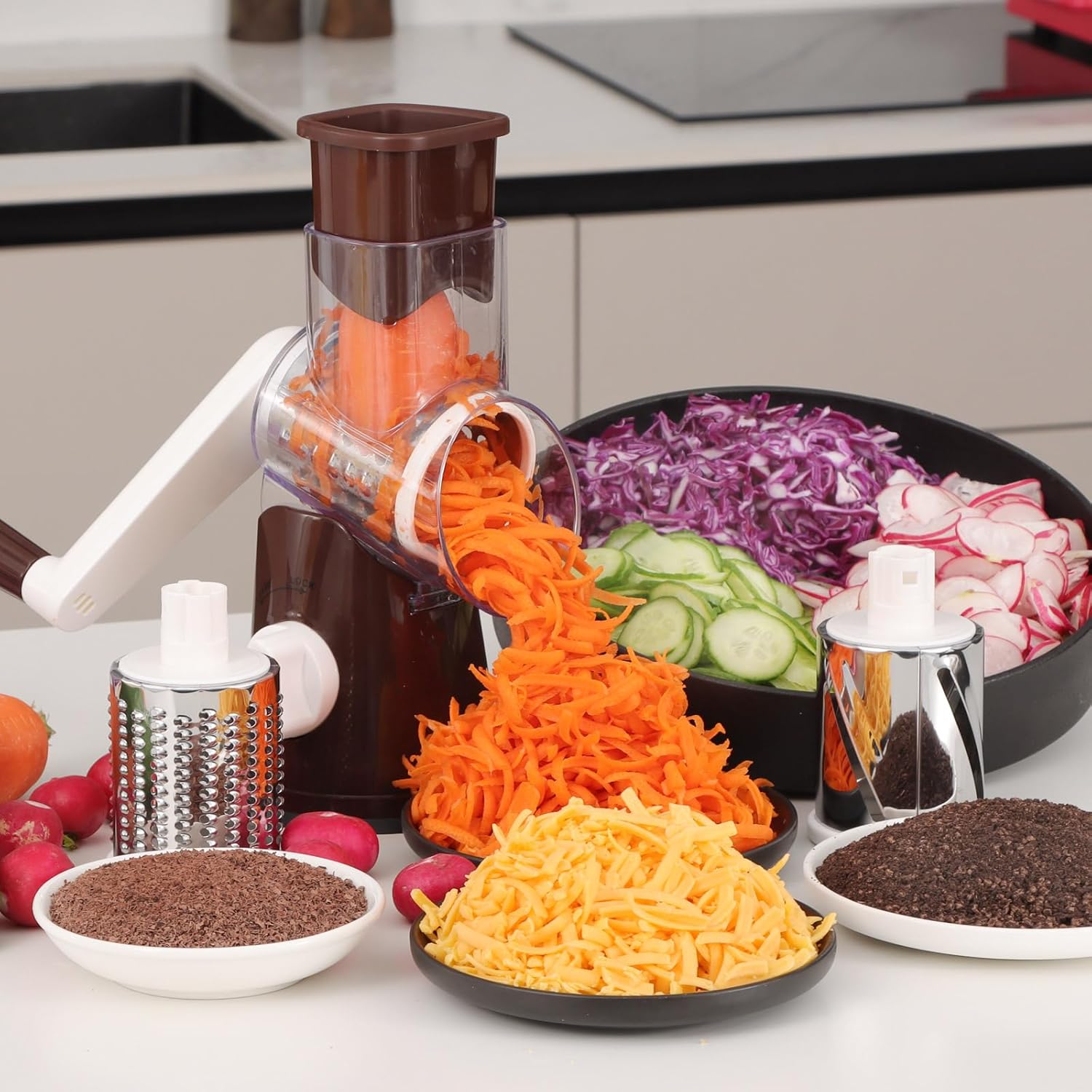 Multi-Purpose Rotary Grater Tool