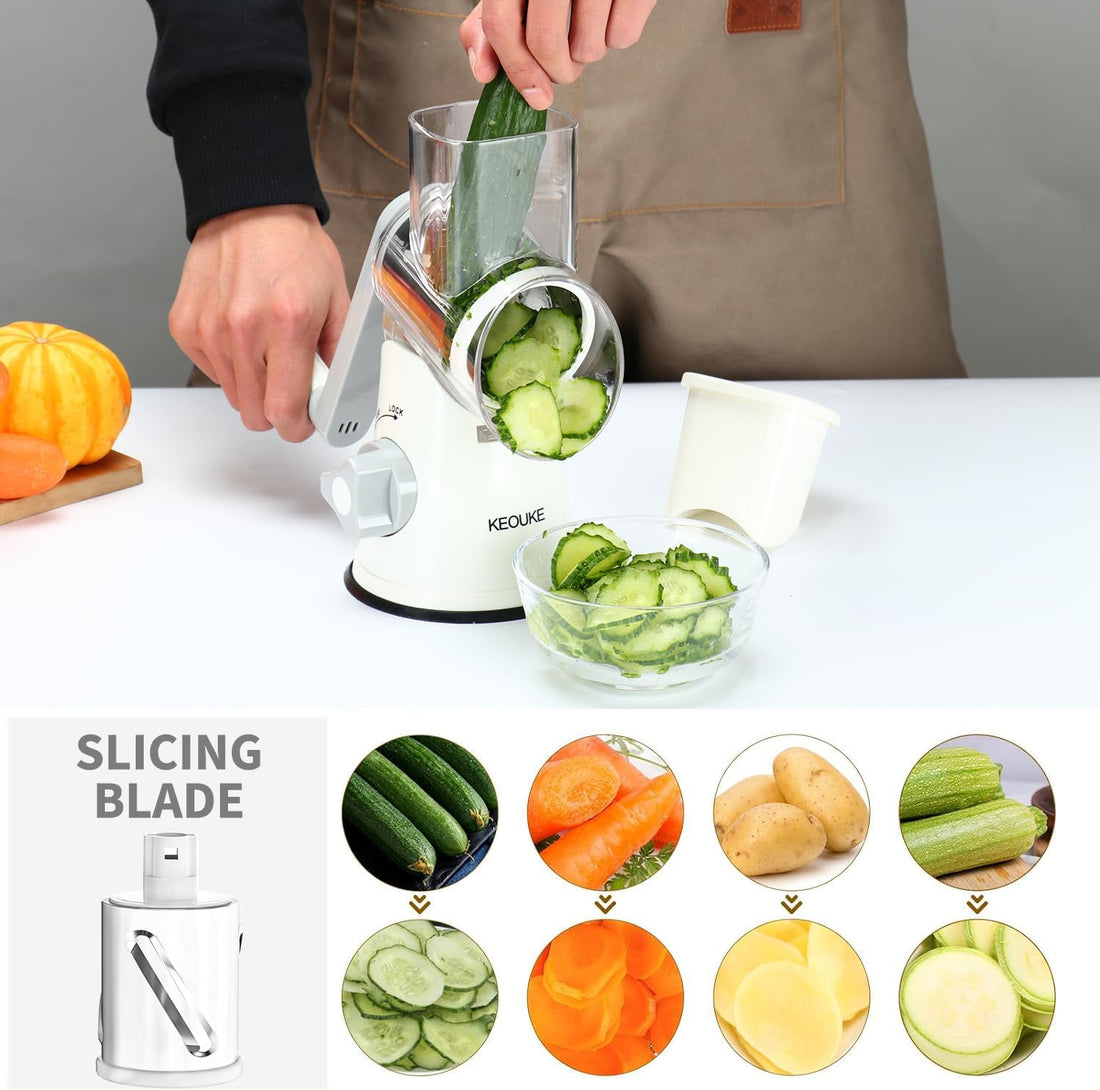 Multi-Purpose Rotary Grater Tool
