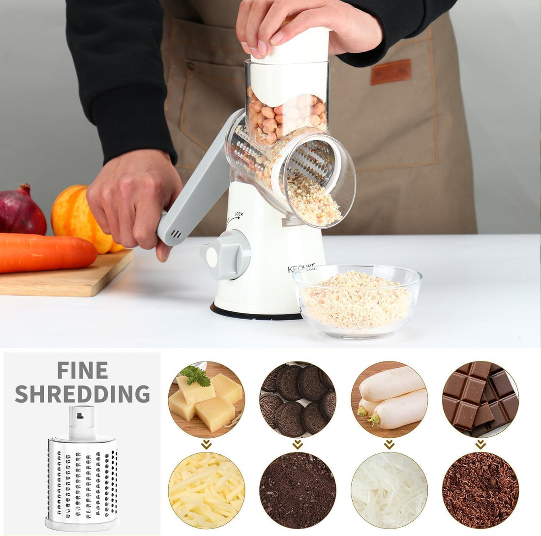Multi-Purpose Rotary Grater Tool