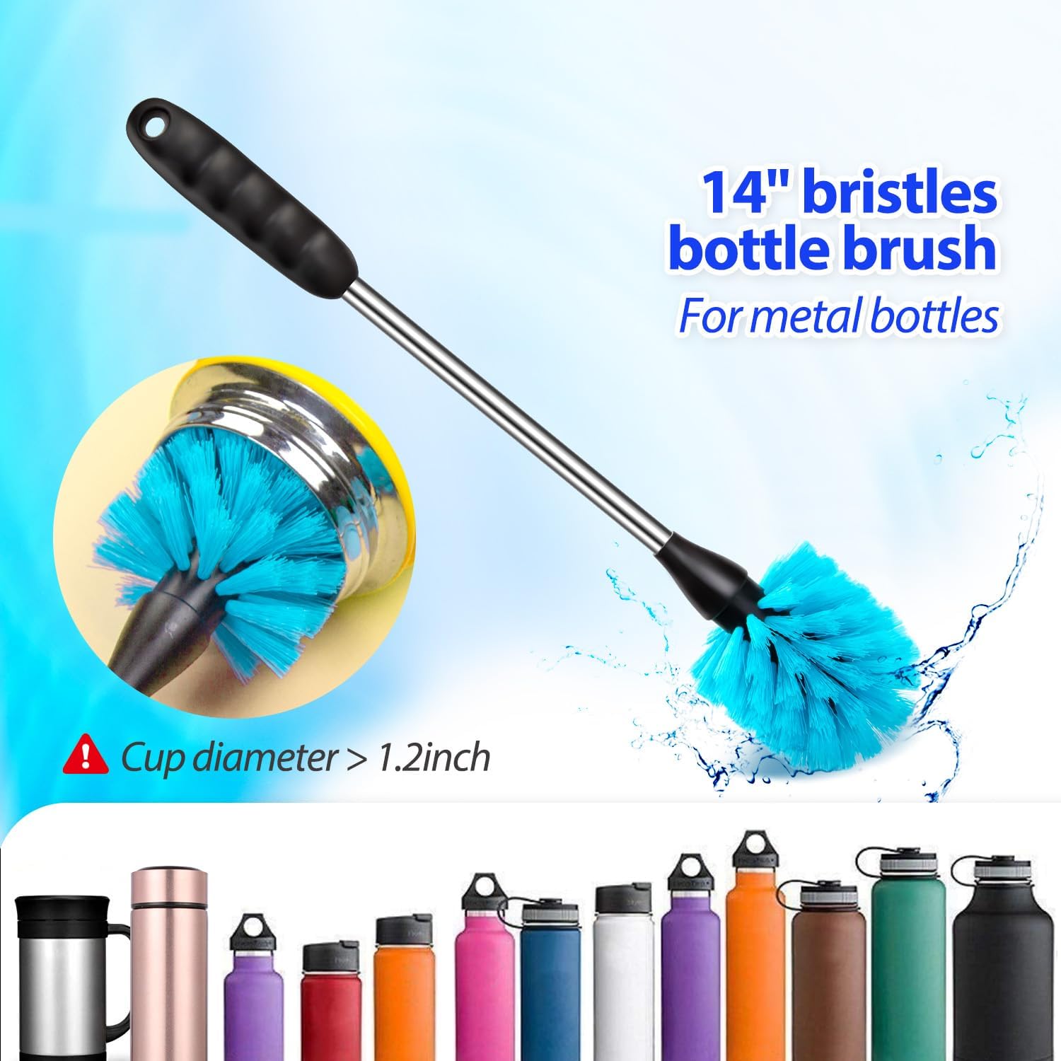 5-in-1 Bottle Cleaning Brush Set