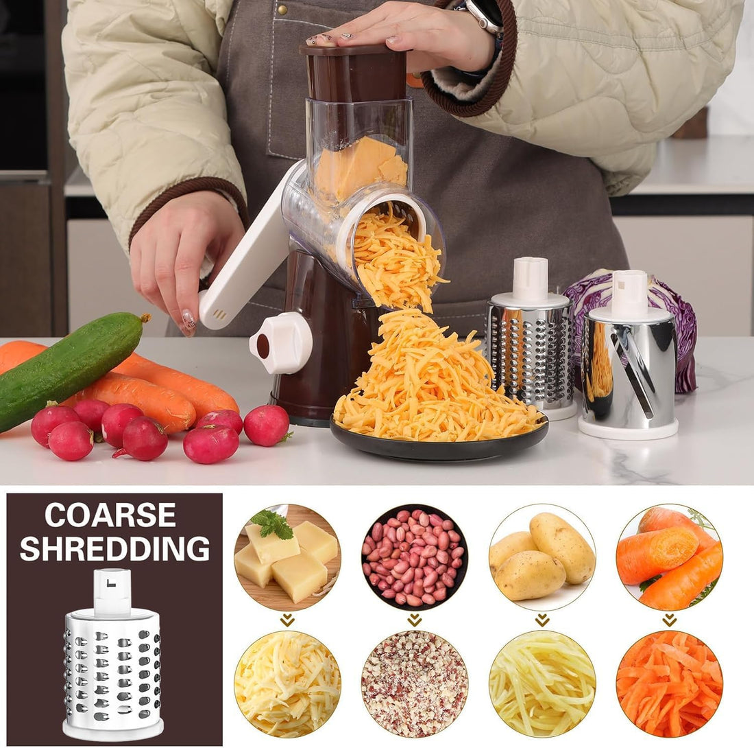 Multi-Purpose Rotary Grater Tool