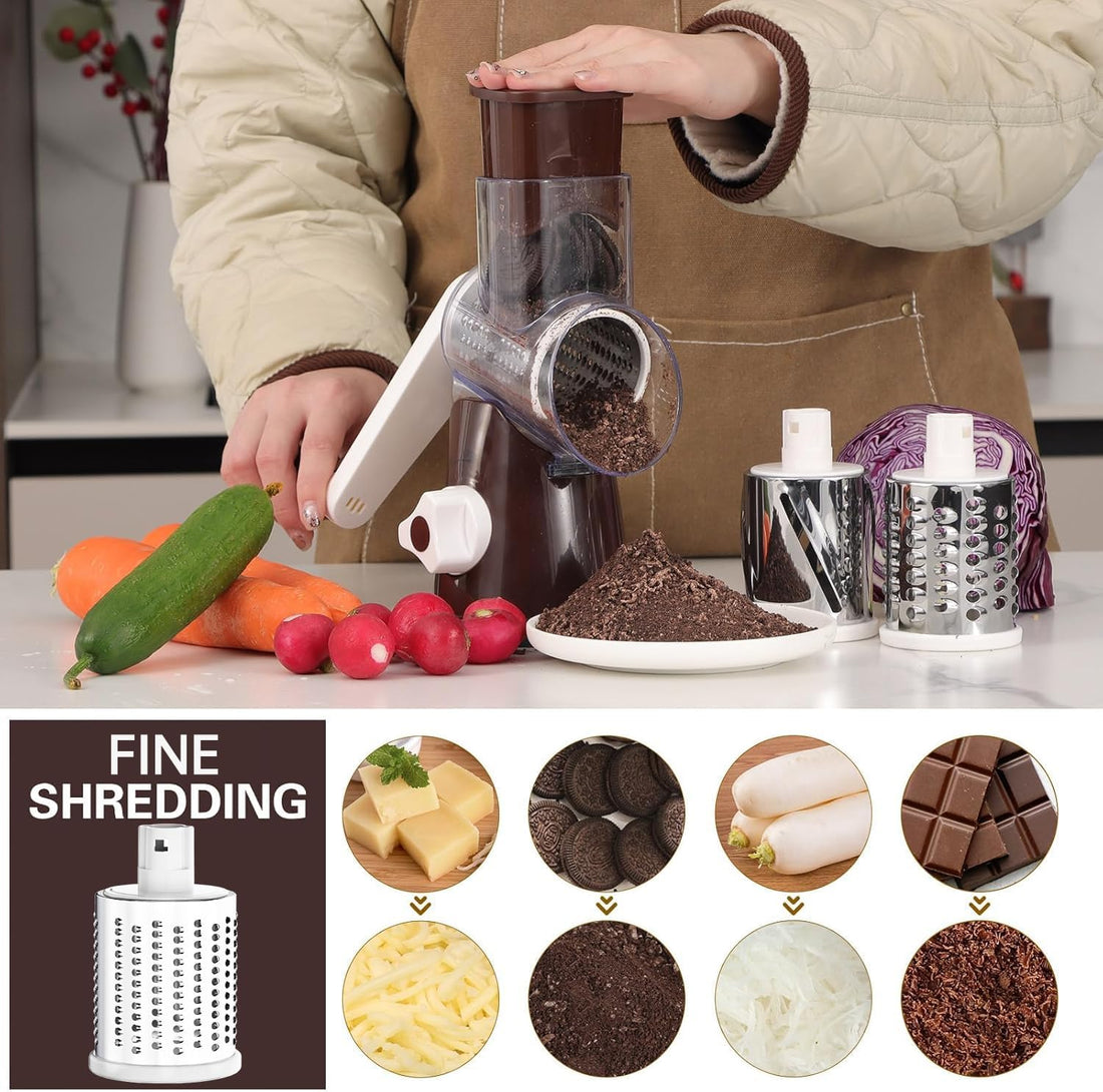 Multi-Purpose Rotary Grater Tool