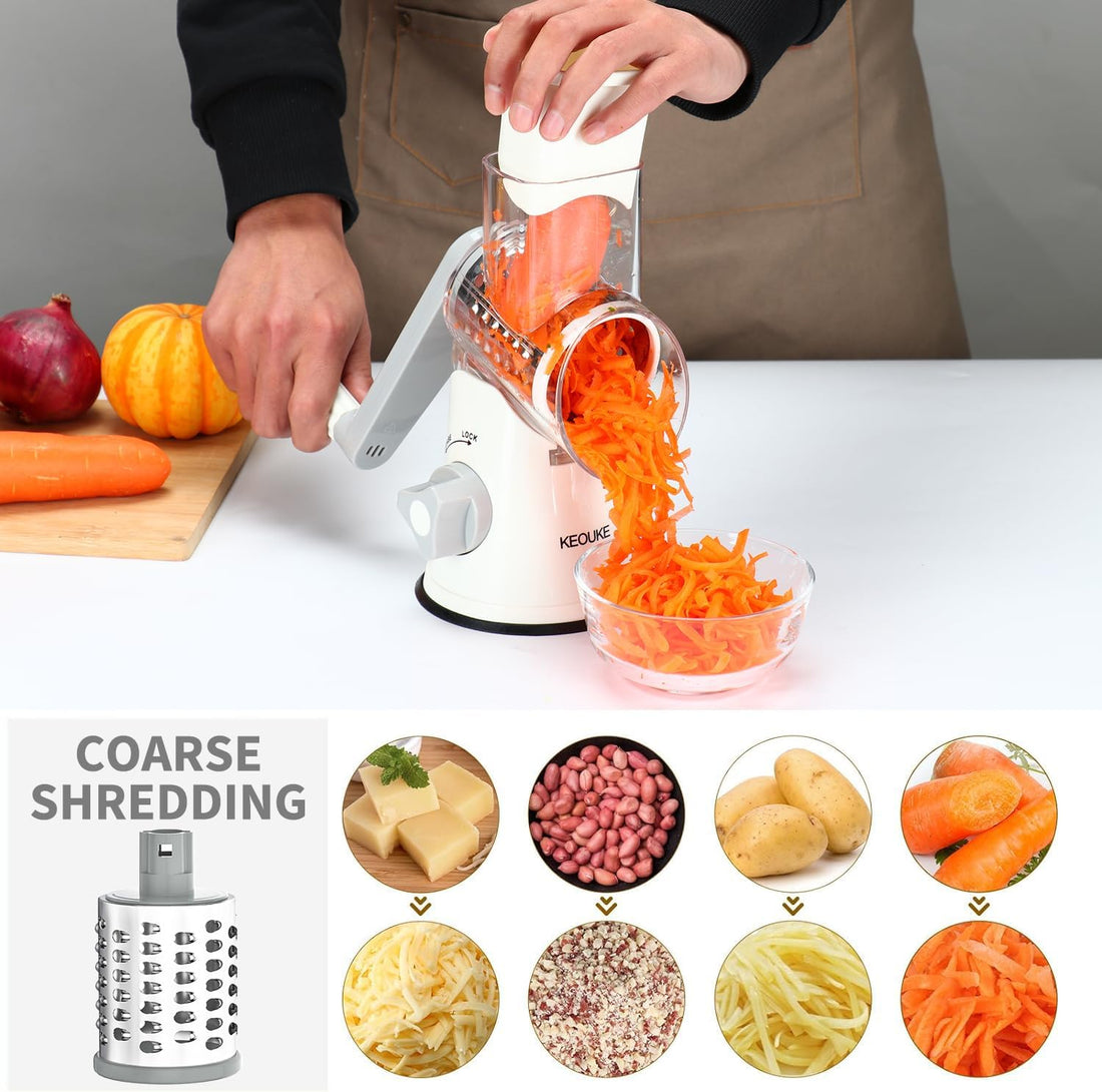 Multi-Purpose Rotary Grater Tool