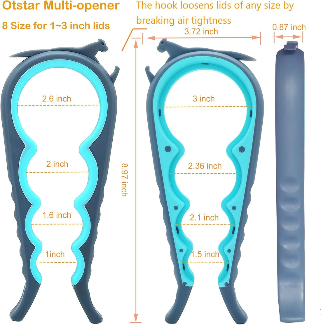 EasyGrip Non-Slip Jar Opener