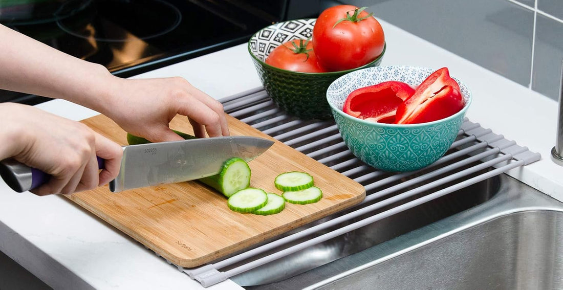 Roll-Up Dish Drying Rack – Over Sink