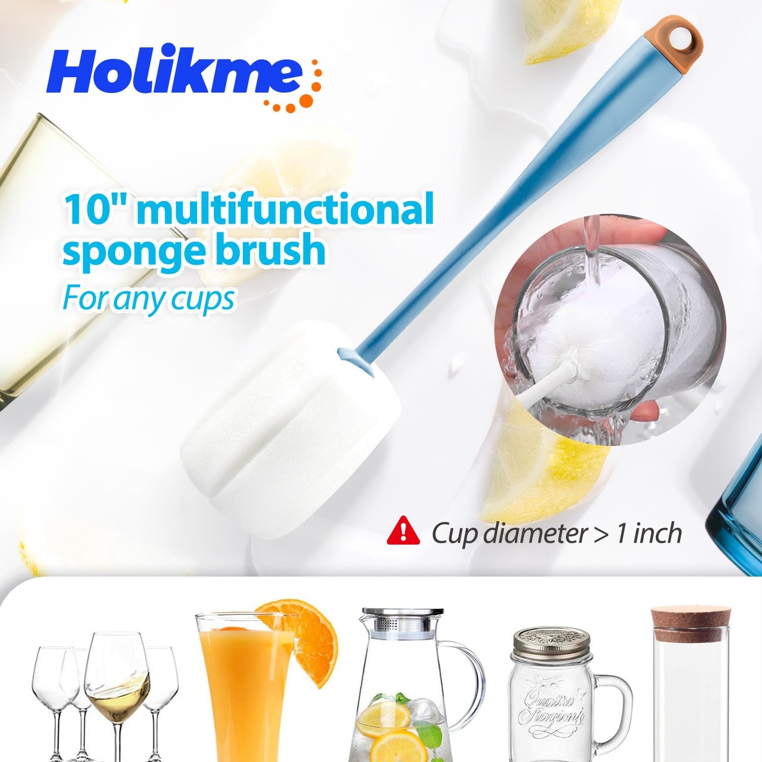 5-in-1 Bottle Cleaning Brush Set