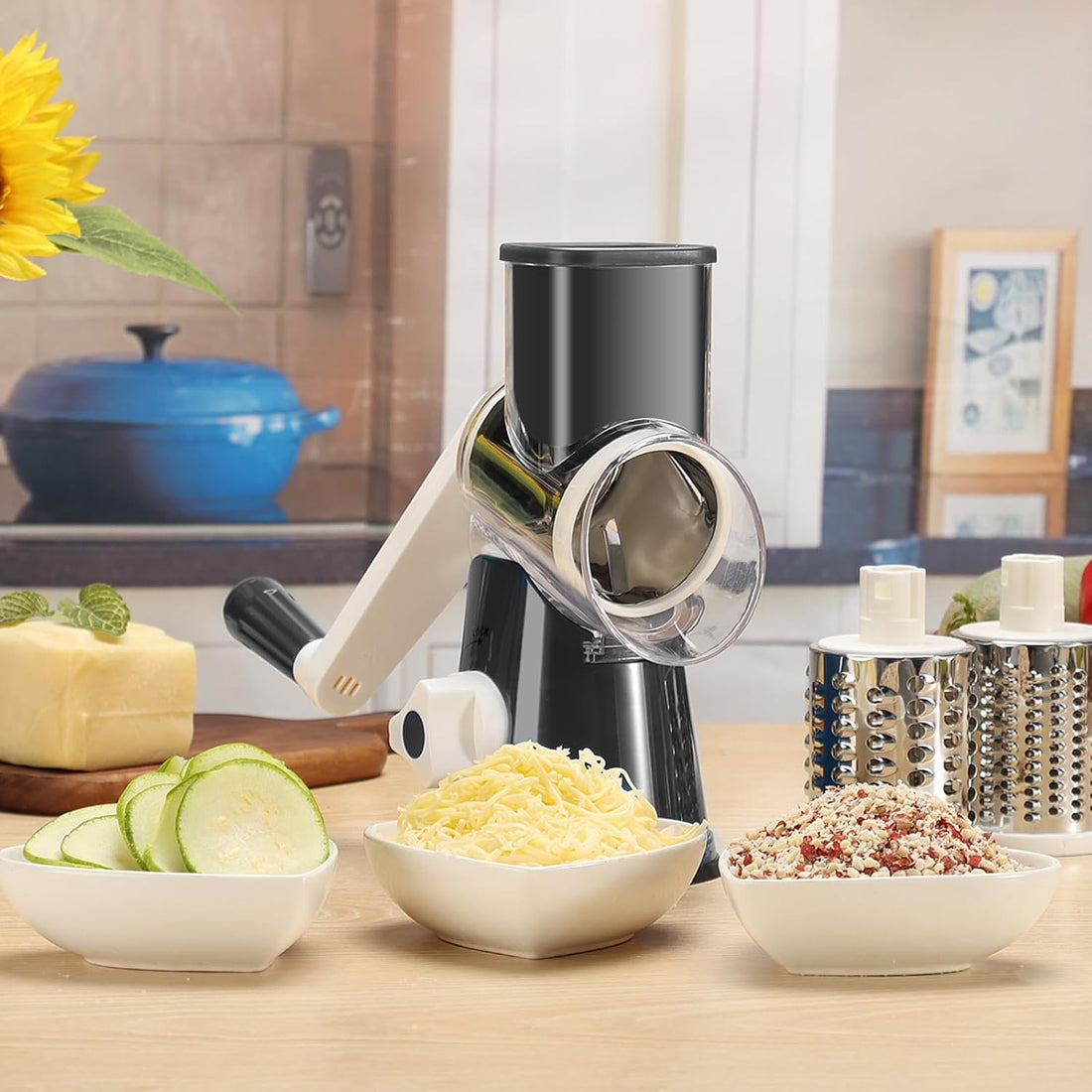 Multi-Purpose Rotary Grater Tool