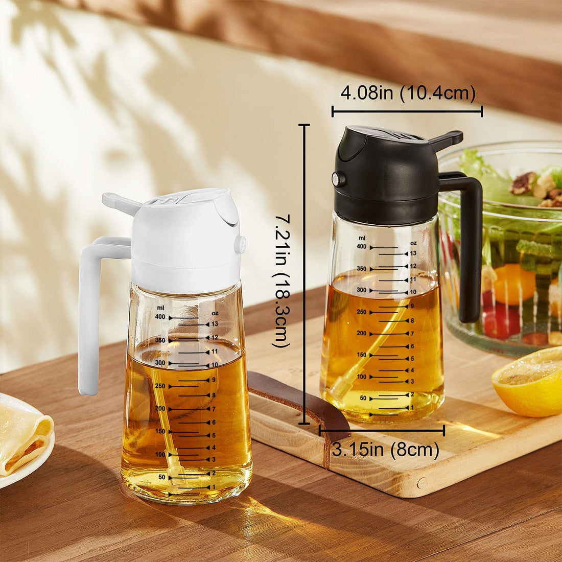 Pump Action Oil Spray Bottle