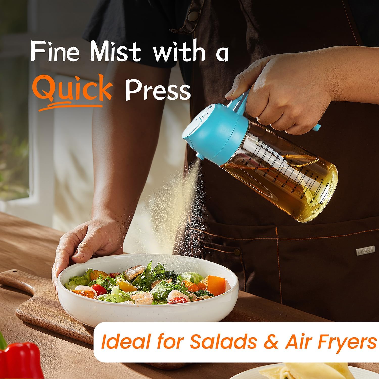 Pump Action Oil Spray Bottle