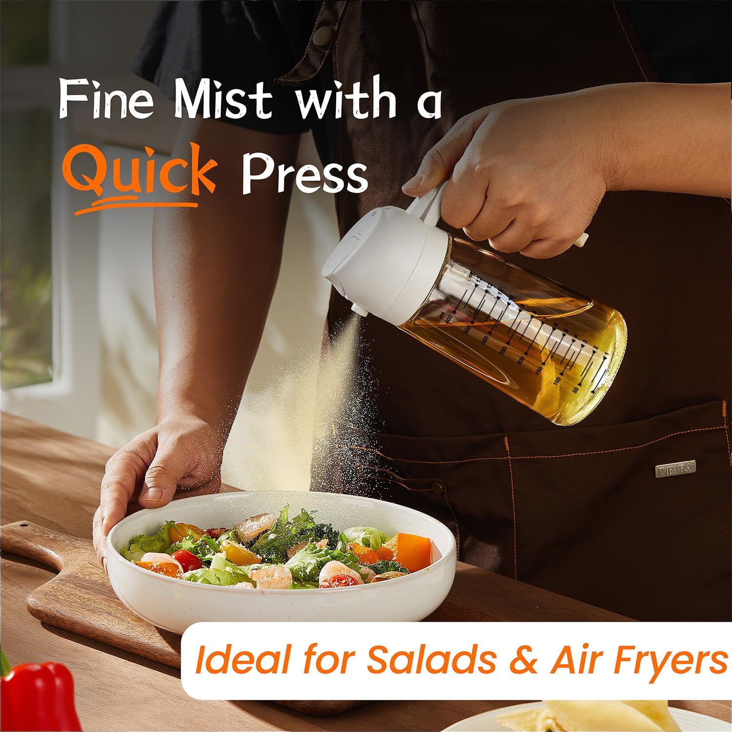 Pump Action Oil Spray Bottle