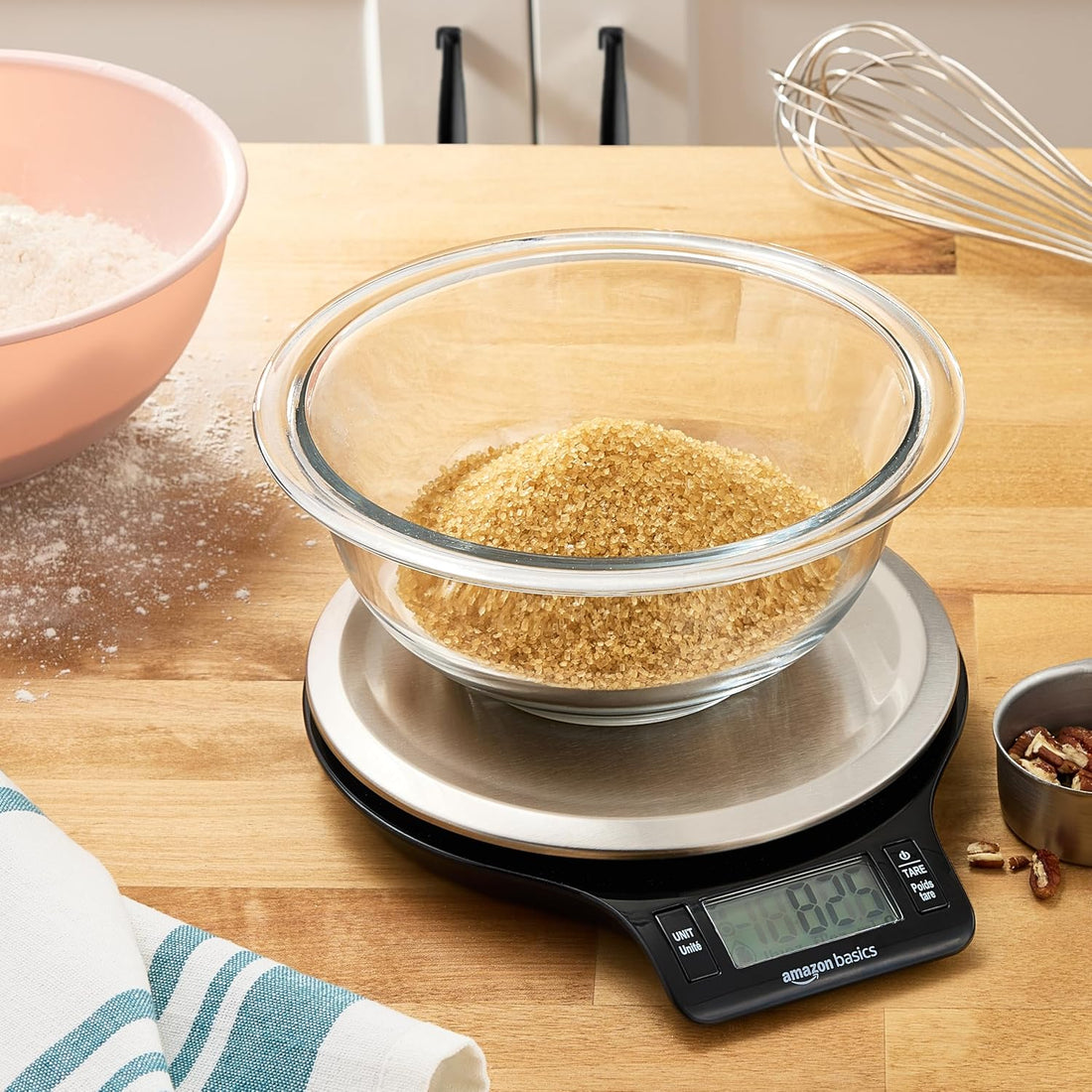 Digital Kitchen Scale – Stainless Steel