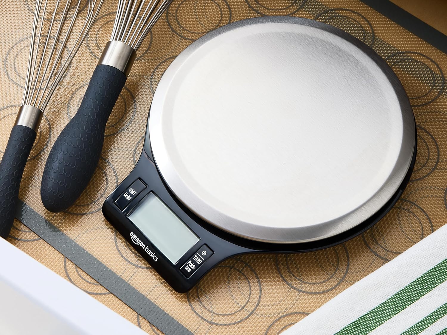 Digital Kitchen Scale – Stainless Steel