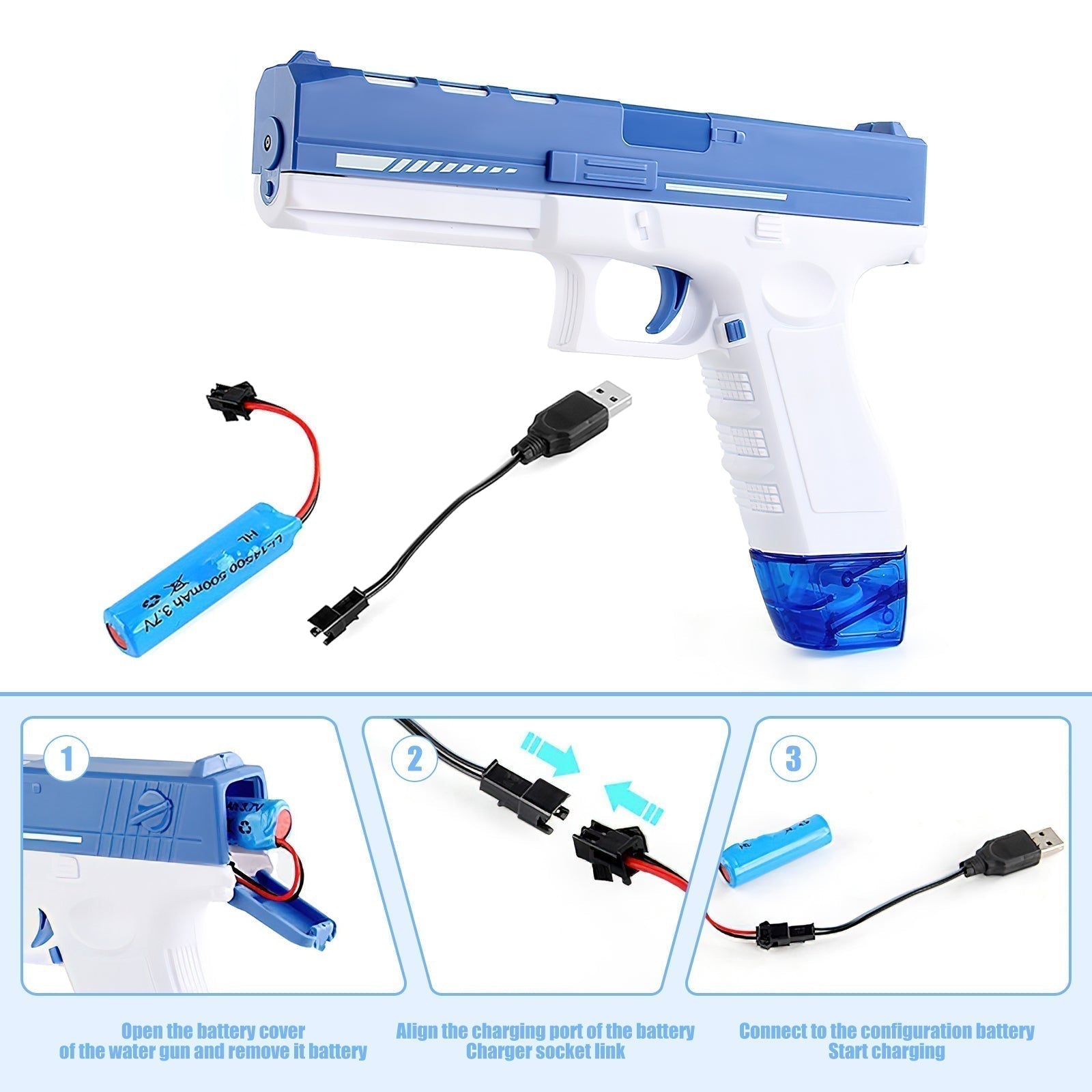 Glock Electric Water Gun Adeeba's Collection