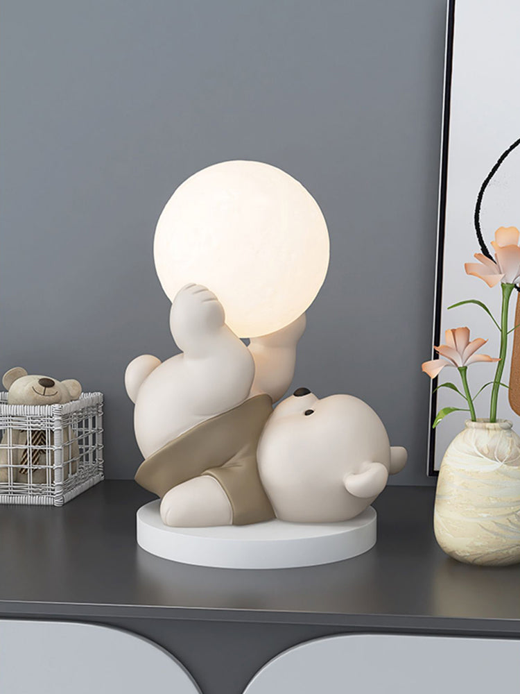 Home Decor Vitality Bear Statue Desktop Decorations Cartoon My Store