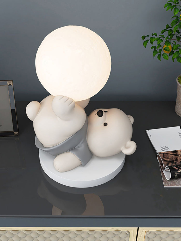 Home Decor Vitality Bear Statue Desktop Decorations Cartoon My Store