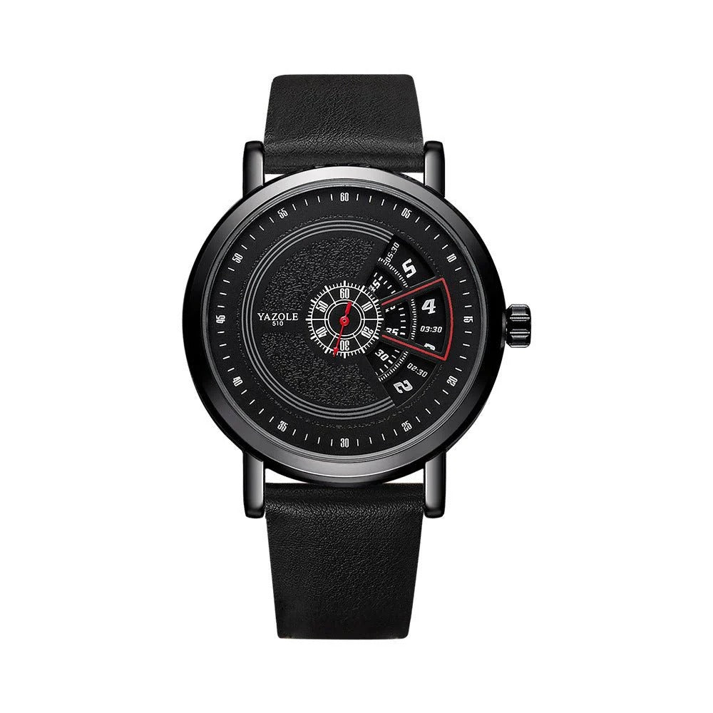 Watch Men's Turntable Waterproof Men's Watch Quartz Watch Men's Watch Trendy zone