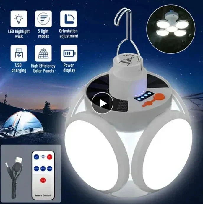 Solar Emergency Charging Lamp My Store