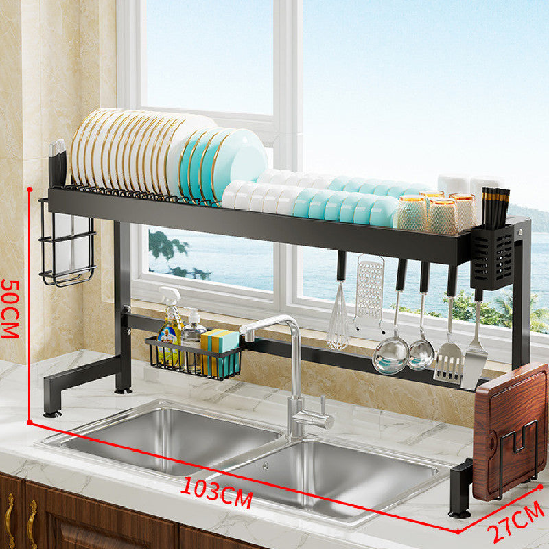Single Layer Kitchen Sink Racks Dish Racks