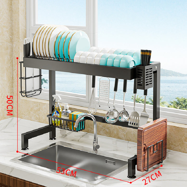 Single Layer Kitchen Sink Racks Dish Racks