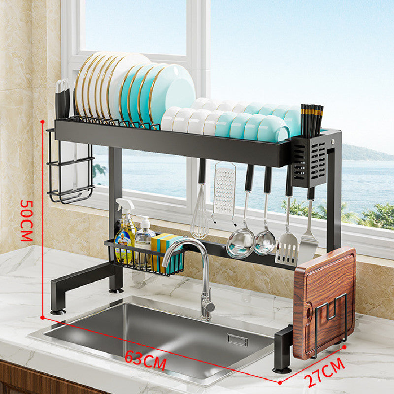 Single Layer Kitchen Sink Racks Dish Racks