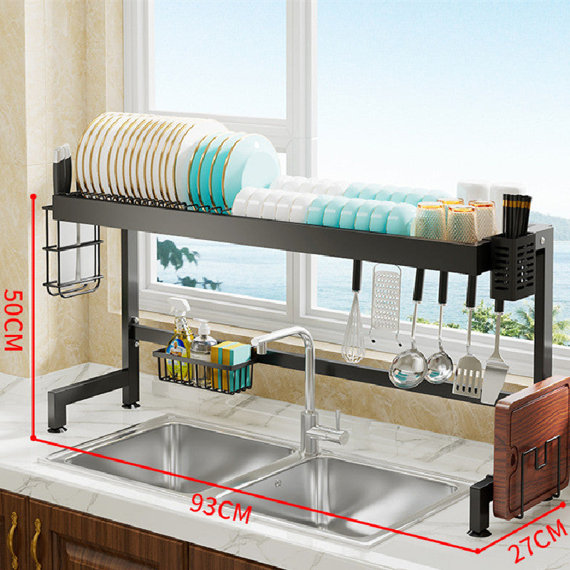 Single Layer Kitchen Sink Racks Dish Racks